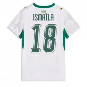 Echipament fotbal Senegal Ismaila Sarr #18 Tricou Acasa Mondial 2026 pentru femei maneca scurta