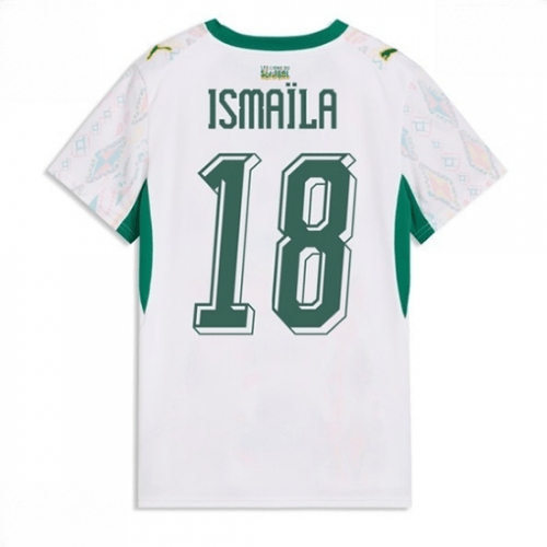 Echipament fotbal Senegal Ismaila Sarr #18 Tricou Acasa Mondial 2026 pentru femei maneca scurta 1 Echipament fotbal Senegal Ismaila Sarr #18 Tricou Acasa Mondial 2026 pentru femei maneca scurta