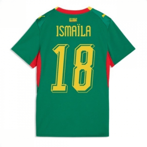 Echipament fotbal Senegal Ismaila Sarr #18 Tricou Deplasare Mondial 2026 pentru femei maneca scurta
