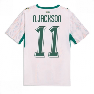 Echipament fotbal Senegal Nicolas Jackson #11 Tricou Acasa Mondial 2026 maneca scurta