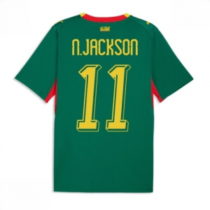 Echipament fotbal Senegal Nicolas Jackson #11 Tricou Deplasare Mondial 2026 maneca scurta