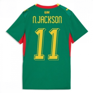 Echipament fotbal Senegal Nicolas Jackson #11 Tricou Deplasare Mondial 2026 pentru femei maneca scurta