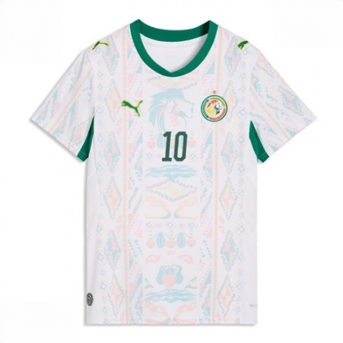 Echipament fotbal Senegal Sadio Mane #10 Tricou Acasa Mondial 2026 pentru femei maneca scurta 2 Echipament fotbal Senegal Sadio Mane #10 Tricou Acasa Mondial 2026 pentru femei maneca scurta - imagine 2