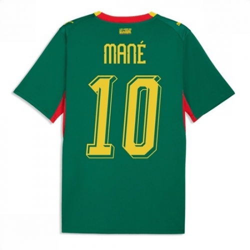 Echipament fotbal Senegal Sadio Mane #10 Tricou Deplasare Mondial 2026 maneca scurta 1 Echipament fotbal Senegal Sadio Mane #10 Tricou Deplasare Mondial 2026 maneca scurta