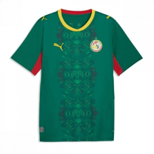 Echipament fotbal Senegal Tricou Deplasare Mondial 2026 maneca scurta