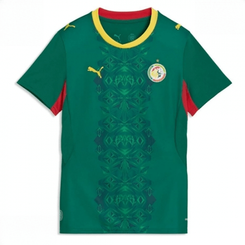 Echipament fotbal Senegal Tricou Deplasare Mondial 2026 pentru femei maneca scurta 1 Echipament fotbal Senegal Tricou Deplasare Mondial 2026 pentru femei maneca scurta