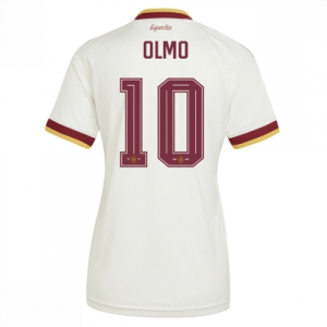Echipament fotbal Spania Dani Olmo #10 Tricou Deplasare Mondial 2026 pentru femei maneca scurta