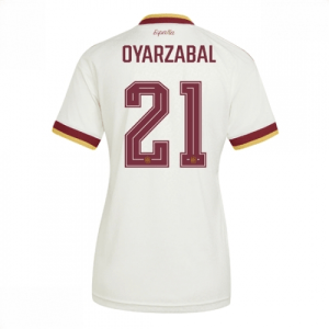 Echipament fotbal Spania Mikel Oyarzabal #21 Tricou Deplasare Mondial 2026 pentru femei maneca scurta
