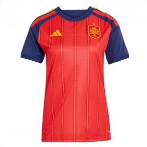 Echipament fotbal Spania Tricou Acasa Mondial 2026 pentru femei maneca scurta