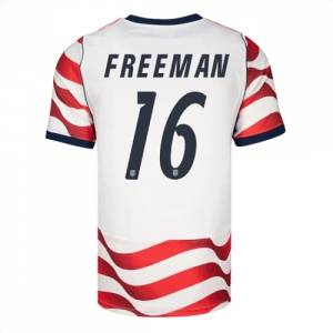 Echipament fotbal Statele Unite Alex Freeman #16 Tricou Acasa Mondial 2026 maneca scurta