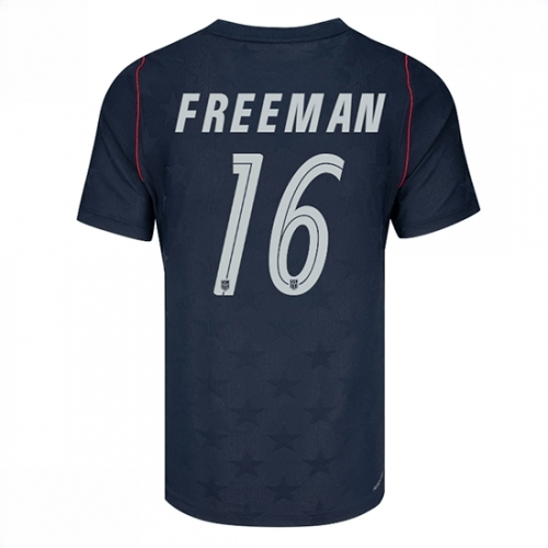 Echipament fotbal Statele Unite Alex Freeman #16 Tricou Deplasare Mondial 2026 maneca scurta 1 Echipament fotbal Statele Unite Alex Freeman #16 Tricou Deplasare Mondial 2026 maneca scurta