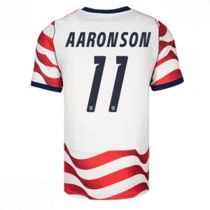 Echipament fotbal Statele Unite Brenden Aaronson #11 Tricou Acasa Mondial 2026 maneca scurta