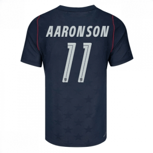 Echipament fotbal Statele Unite Brenden Aaronson #11 Tricou Deplasare Mondial 2026 maneca scurta