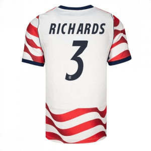Echipament fotbal Statele Unite Chris Richards #3 Tricou Acasa Mondial 2026 maneca scurta