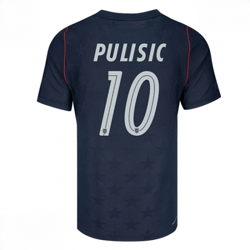 Echipament fotbal Statele Unite Christian Pulisic #10 Tricou Deplasare Mondial 2026 maneca scurta 1 Echipament fotbal Statele Unite Christian Pulisic #10 Tricou Deplasare Mondial 2026 maneca scurta