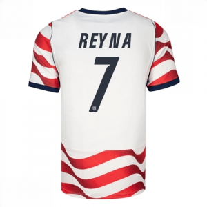 Echipament fotbal Statele Unite Giovanni Reyna #7 Tricou Acasa Mondial 2026 maneca scurta