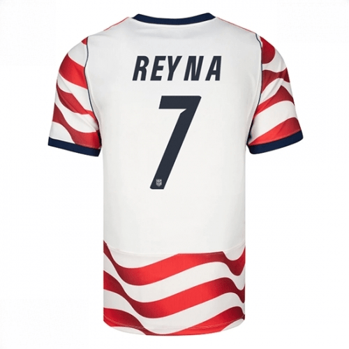 Echipament fotbal Statele Unite Giovanni Reyna #7 Tricou Acasa Mondial 2026 maneca scurta 1 Echipament fotbal Statele Unite Giovanni Reyna #7 Tricou Acasa Mondial 2026 maneca scurta