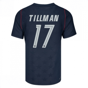 Echipament fotbal Statele Unite Malik Tillman #17 Tricou Deplasare Mondial 2026 maneca scurta