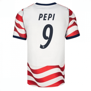 Echipament fotbal Statele Unite Ricardo Pepi #9 Tricou Acasa Mondial 2026 maneca scurta