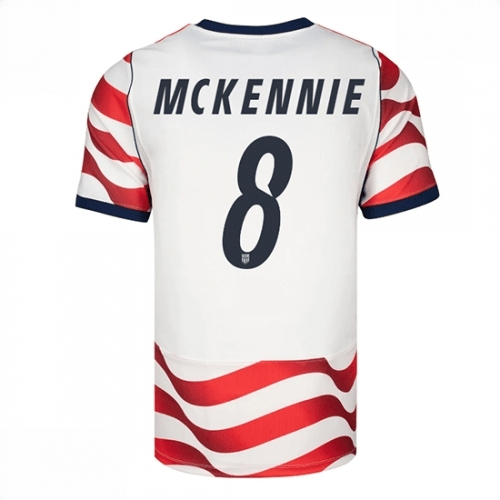 Echipament fotbal Statele Unite Weston McKennie #8 Tricou Acasa Mondial 2026 maneca scurta 1 Echipament fotbal Statele Unite Weston McKennie #8 Tricou Acasa Mondial 2026 maneca scurta
