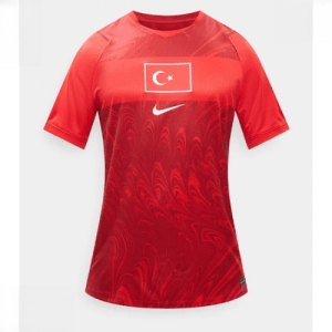 Echipament fotbal Turcia Tricou Acasa Mondial 2026 pentru femei maneca scurta