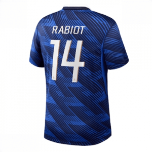 Echipament fotbal Franța Adrien Rabiot #14 Tricou Acasa Mondial 2026 Barbati maneca scurta