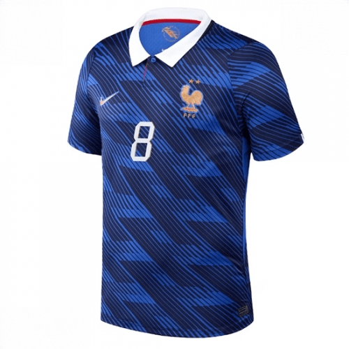 Echipament fotbal Franța Aurelien Tchouameni #8 Tricou Acasa Mondial 2026 Barbati maneca scurta 2 Echipament fotbal Franța Aurelien Tchouameni #8 Tricou Acasa Mondial 2026 Barbati maneca scurta