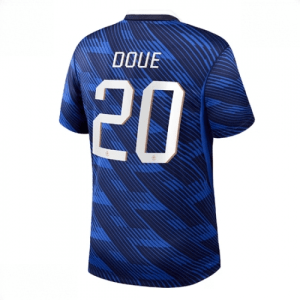 Echipament fotbal Franța Desire Doue #20 Tricou Acasa Mondial 2026 Barbati maneca scurta