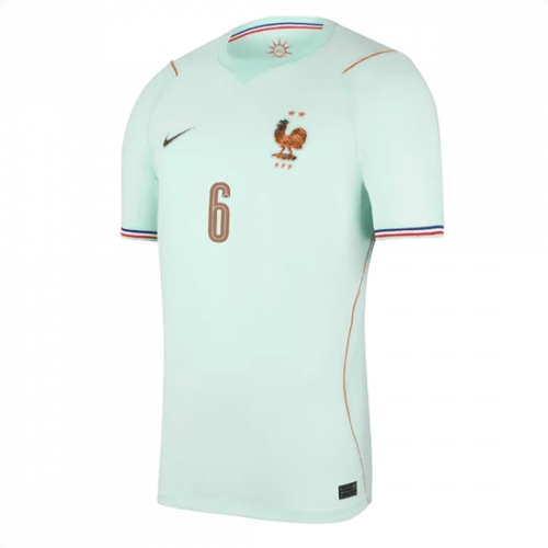 Echipament fotbal Franța Eduardo Camavinga #6 Tricou Deplasare Mondial 2026 Barbati maneca scurta 2 Echipament fotbal Franța Eduardo Camavinga #6 Tricou Deplasare Mondial 2026 Barbati maneca scurta