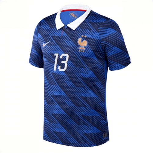 Echipament fotbal Franța Kante #13 Tricou Acasa Mondial 2026 Barbati maneca scurta 2 Echipament fotbal Franța Kante #13 Tricou Acasa Mondial 2026 Barbati maneca scurta