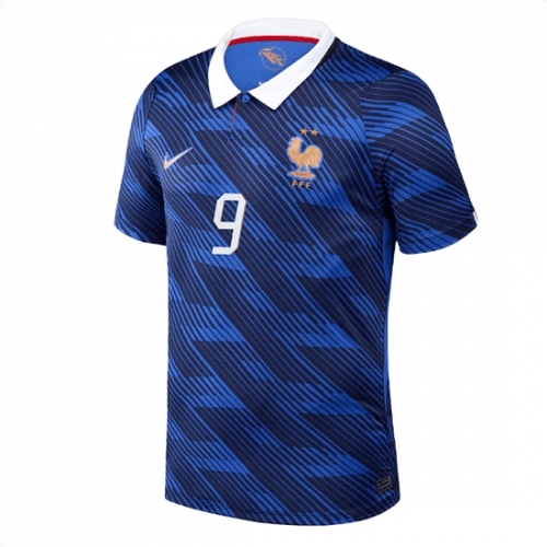Echipament fotbal Franța Marcus Thuram #9 Tricou Acasa Mondial 2026 Barbati maneca scurta 2 Echipament fotbal Franța Marcus Thuram #9 Tricou Acasa Mondial 2026 Barbati maneca scurta