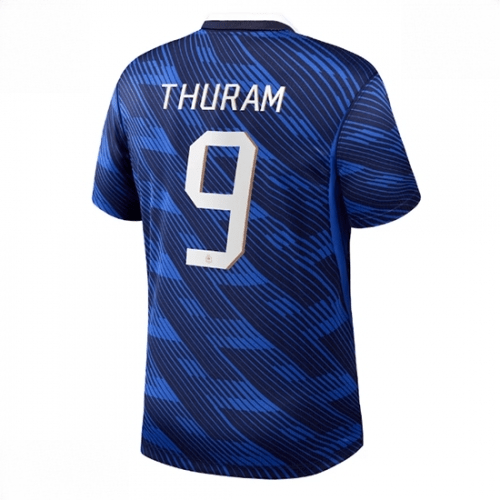 Echipament fotbal Franța Marcus Thuram #9 Tricou Acasa Mondial 2026 Barbati maneca scurta 1 Echipament fotbal Franța Marcus Thuram #9 Tricou Acasa Mondial 2026 Barbati maneca scurta