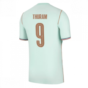 Echipament fotbal Franța Marcus Thuram #9 Tricou Deplasare Mondial 2026 Barbati maneca scurta