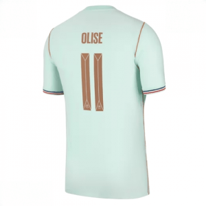 Echipament fotbal Franța Michael Olise #11 Tricou Deplasare Mondial 2026 Barbati maneca scurta
