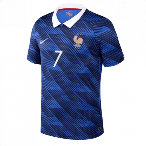 Echipament fotbal Franța Ousmane Dembele #7 Tricou Acasa Mondial 2026 Barbati maneca scurta 2 Echipament fotbal Franța Ousmane Dembele #7 Tricou Acasa Mondial 2026 Barbati maneca scurta