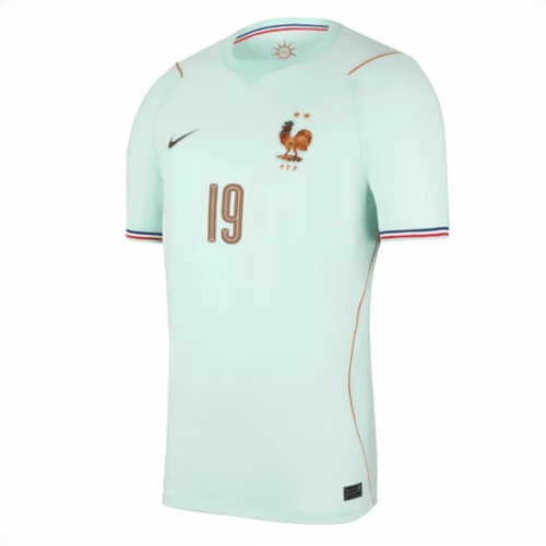 Echipament fotbal Franța Theo Hernandez #19 Tricou Deplasare Mondial 2026 Barbati maneca scurta 2 Echipament fotbal Franța Theo Hernandez #19 Tricou Deplasare Mondial 2026 Barbati maneca scurta
