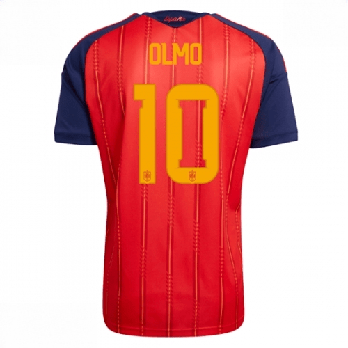 Echipament fotbal Spania Dani Olmo #10 Tricou Acasa Mondial 2026 Barbati maneca scurta 1 Echipament fotbal Spania Dani Olmo #10 Tricou Acasa Mondial 2026 Barbati maneca scurta