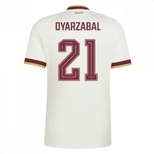 Echipament fotbal Spania Mikel Oyarzabal #21 Tricou Deplasare Mondial 2026 Barbati maneca scurta 1 Echipament fotbal Spania Mikel Oyarzabal #21 Tricou Deplasare Mondial 2026 Barbati maneca scurta