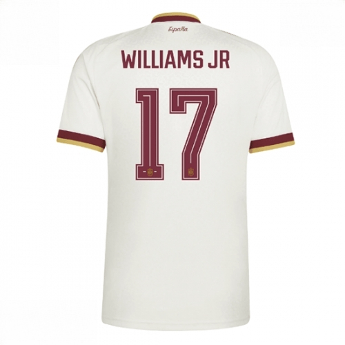 Echipament fotbal Spania Nico Williams #17 Tricou Deplasare Mondial 2026 Barbati maneca scurta 1 Echipament fotbal Spania Nico Williams #17 Tricou Deplasare Mondial 2026 Barbati maneca scurta