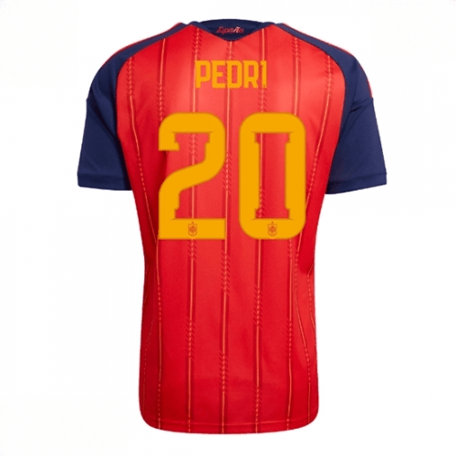 Echipament fotbal Spania Pedri Gonzalez #20 Tricou Acasa Mondial 2026 Barbati maneca scurta 1 Echipament fotbal Spania Pedri Gonzalez #20 Tricou Acasa Mondial 2026 Barbati maneca scurta