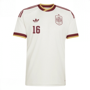 Echipament fotbal Spania Rodri Hernandez #16 Tricou Deplasare Mondial 2026 Barbati maneca scurta
