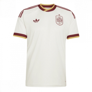 Echipament fotbal Spania Tricou Deplasare Mondial 2026 Barbati maneca scurta