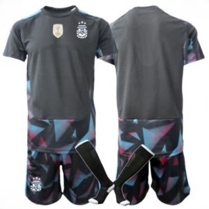 Echipament fotbal Argentina Portar Tricou Acasa Mondial 2026 pentru copii şi pantaloni