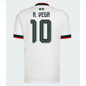 Echipament fotbal Mexic Mondial 2026 Tricou Alexis Vega #10 Deplasare maneca scurta