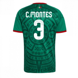 Echipament fotbal Mexic Mondial 2026 Tricou Cesar Montes #3 Acasa maneca scurta