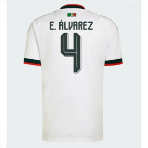 Echipament fotbal Mexic Edson Alvarez #4 Tricou Deplasare Mondial 2026 maneca scurta