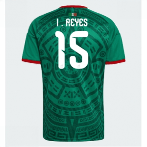 Echipament fotbal Mexic Mondial 2026 Israel Reyes #15 Tricou Acasa maneca scurta