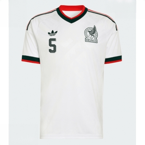 Echipament fotbal Mexic Johan Vasquez #5 Tricou Deplasare Mondial 2026 maneca scurta 2 Echipament fotbal Mexic Johan Vasquez #5 Tricou Deplasare Mondial 2026 maneca scurta-1