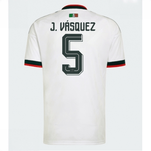 Echipament fotbal Mexic Johan Vasquez #5 Tricou Deplasare Mondial 2026 maneca scurta 1 Echipament fotbal Mexic Johan Vasquez #5 Tricou Deplasare Mondial 2026 maneca scurta
