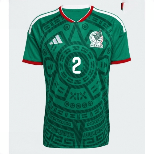 Echipament fotbal Mexic Jorge Sanchez #2 Tricou Acasa Mondial 2026 maneca scurta 2 Echipament fotbal Mexic Jorge Sanchez #2 Tricou Acasa Mondial 2026 maneca scurta - imagine 2